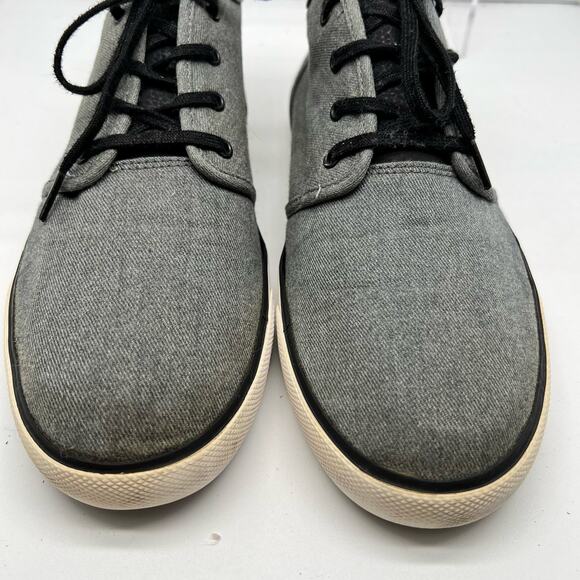 DC Shoes Mens 10 Studio Mid Gray Skate Sneaker - Picture 3 of 10